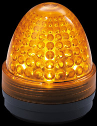 1.69.010.003/1400 Signal lamp Tilted Diamond+ M 12 yellow