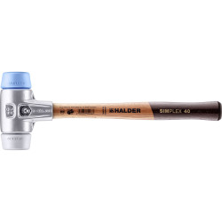 Halder 3113.040 SIMPLEX Soft-face Hammer, Ergonomic Handle, 345g, 325mm