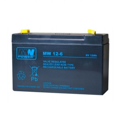 Akumulator AGM 6V/12Ah MW 12-6L MWpower 113776