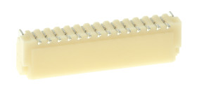 Wtyk PCB 14-pinowe raster: 1.0mm -rzędowe JST Montaż powierzchniowy 1.0A 50.0 V.