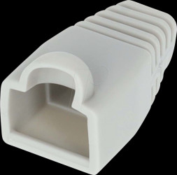 CCGB89900GY Bend protection sleeve for RJ45, 10 pieces