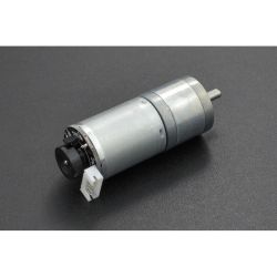 Metal DC Geared Motor - silnik DC 6V z metalową przekładnią 75:1 i enkoderem