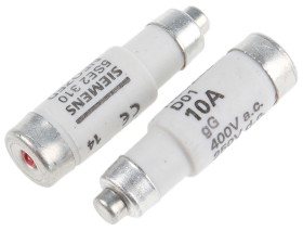 Bezpiecznik butelkowy neozed 10A gG Siemens 400V ac