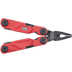 4K5 Tools 600.401A MT 401 Multitool Red/Black Stainless Steel + Sheath