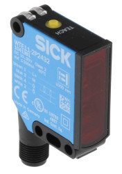 Czujniki fotoelektryczne Retrorefleksyjny w obudowie prostokątnej SICK PNP zakres 40 mm → 1 m LED