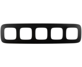 VALENA ALLURE Ramka pięciokrotna czarny mat 754405