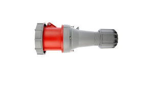 Gniazdo przenośne 63A 5P 400V czerwony IP67 POWER TWIST 235-6