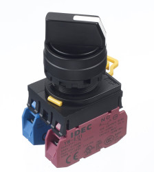 Przełącznik bistabilny, 2-pozycyjny, 10A, IP65, Ø 22mm, Idec YW