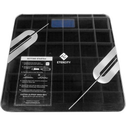 Etekcity ESF37-RBB Bathroom scales digital 180 kg weight range black