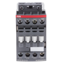 Stycznik 230 V AC ABB styki: 3 7.5 kW 10.5 A 3NO Szyna DIN Śruba 1SBL177001R1301 AF16-30-01-13