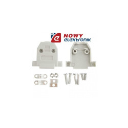 Obudowa D-SUB 15pin D15HP1 Skręcana szara (26pin)