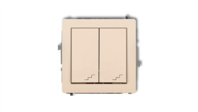 Deco Łącznik Podwójny Schodowy Beżowy 1Dwp-33