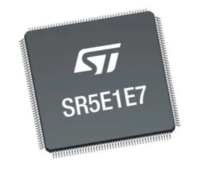 Mikrokontroler STMicroelectronics SR5E1E7 eLQFP176 176-pinowy Montaż powierzchniowy ARM Cortex M7 2 MB 32bit 300MHz