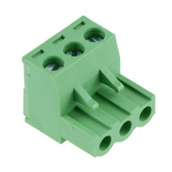 3-Way Plug-In PCB Screw Terminal Block 5.08mm