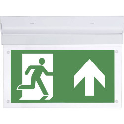 B-SAFETY BR599130 LED Exit Light AUTOTEST Multi-Mode for Wall/Ceiling