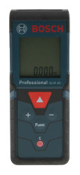 Miernik laserowy, GLM 40, 0.15 → 40m, Klasa wyzwalania Class 2, ±1,5 mm, LCD, 635nm