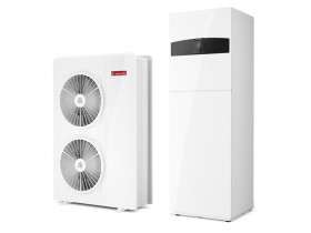 Pompa ciepła typu MONOBLOK 12kW 3F ze zintegrowanym zbiornikiem C.W.U. 180L C.O. NIMBUS COMPACT 120 M-T NET R32 3301864 ARISTON