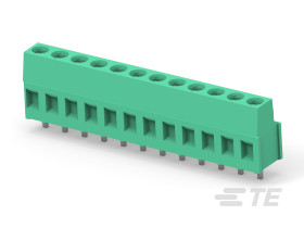 Klucz polaryzacyjny 12 -pinowe raster 5.08mm Montaż na płytce TE Connectivity