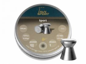 SRUT DIABOLO H&N SPORT GLATT 4,5 MM 50