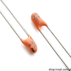 489D-105X0035B 1uF 35V Tantalum R=2.5mm Radial R2.5 THCSF