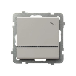 SONATA Łącznik schodowy z podświetleniem niebieskim kaszmir ŁP-3RS/m/82