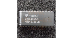 4515 (CD4515BCN) 4-Bit Latched/4-to-16 Line Decoders - National Semiconductor