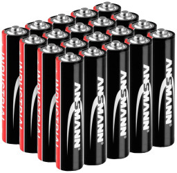 Bateria AAA/R03 Ansmann Industrial 1501-0004, 1.5 V, alkaliczno-manganowe, 20 szt.