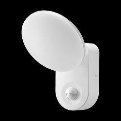 RIOLIT LED 15W oprawa ogrodowa z czujnikiem ruchu 1100lm IP65 4000K biała AD-OP-6206WLPMR4