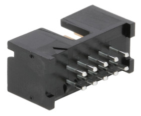 Wtyk PCB 10-pinowe raster: 2.54mm 2-rzędowe TE Connectivity Przewlekany 1.0A