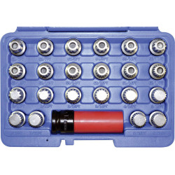 Kunzer 7FSA23 Rim Lock Key Set for VAG Vehicles, Non-Destructive Use