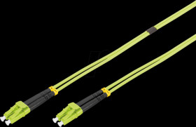 DK-2533-01-5 Fiber Optic Multimode Patch Cord, LC / LC