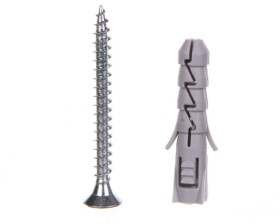 Kołek rozporowy z wkrętem 8 x 40 mm wkręt 5 x 50mm Koelner FIX-08+550 /200 szt./