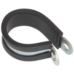 Sealey PCJ35 P-Clip Rubber Lined &#xD8;35mm Pack of 25