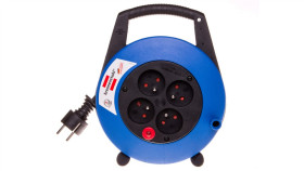 Przedłużacz Zwijany Kompaktowy Vario Line 4X230v 5M H05vv-F 3G1,5 1092234