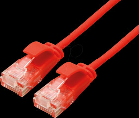 21153915 Patch cable Cat.6a UTP red 2m