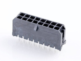 Molex Listwa kołkowa, męska, do wbudowania, standardowa Ilość pinów 16 Wymiary siatki: 3.00 mm 430451625 1 szt. paleta