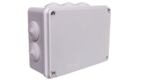 Puszka N/T Hermetyczna Pusta Z Membranami 158X118x67 Ip65 Szary Ph-2C.3 28.203