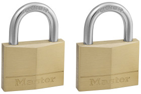 Kłódka średnica szekli: 7mm Master Lock Kłódka W budynkach mosiężna