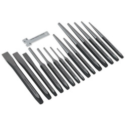 Sealey AK9216 Punch and Chisel Set 16pc