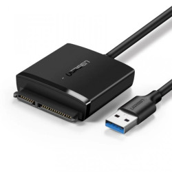 Ugreen adapter USB3.0 do dysku 2.5 / 3.5 SATA czarny (CM257)