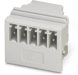 Phoenix Contact 2278380 Obudowa złącza pin męskiego na PCB MCO 1,5/ 5-G1L-3,5 KMGY, wire-to-board, piny: 5, 8 A, 50 szt.