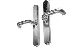 Klamka Z Kontrolerem Dostepu Eura Elh-30H4 Silver