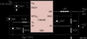 42V, 15A Synchronous Step-Down Silent Switcher 2