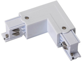 Łącznik szynoprzewodu IP20 3-fazowy biały TRACK L CONNECTOR L-R 4W WHITE GXTR029