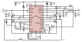 High Efficiency, Synchronous, 4-Switch Buck-Boost Controller