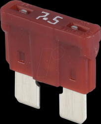 028707.5PXCN Automotive Fuse ATO 7.5A 32VDC brown