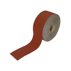 Faithfull FAIAR11540R Aluminium Oxide Sanding Paper Roll Red H/D 115mmx50m 40G