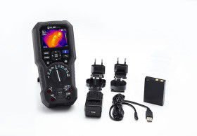 Zestaw multimetrów FLIR Sondy Krokodylkowe, Akumulatory Litowe L91, Multimetr, Silikonowe Przewody Pomiarowe, Miękka