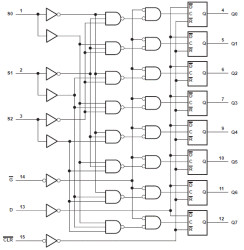 8-Bit Addressable Latches