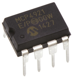DAC 12 bitów Microchip Otwór przezierny C/A: 1 8 -pinowy PDIP